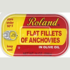 Rolands Anchovies Olive Oil 12/14 Oz [Peterson #00213]