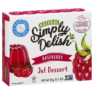 Simply Delish Raspberry 6/.7 OZ [UNFI #30659]