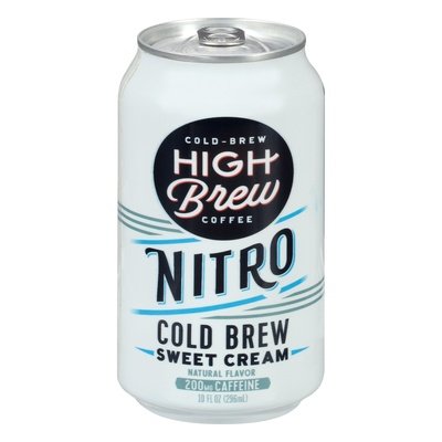 High Brew Coffee Sweet Cream Cold Brew Coff,Rtd 12/10 Oz [UNFI #51657]