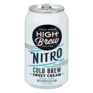High Brew Coffee Sweet Cream Cold Brew Coff,Rtd 12/10 Oz [UNFI #51657]