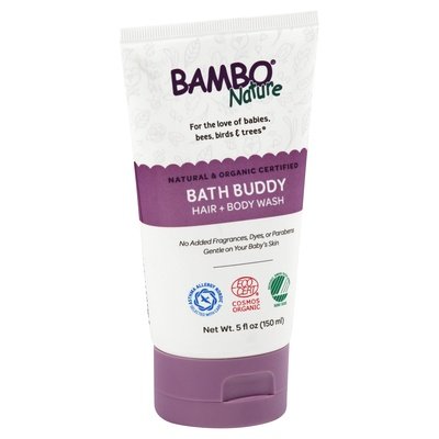 Bambo Nature Hair & Body Wash - Bath Buddy 6/5 Oz [UNFI #5179]