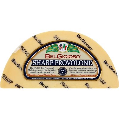 Bel Gioioso Provolone Sharp Wedge 12/8 Oz [Peterson #24485]