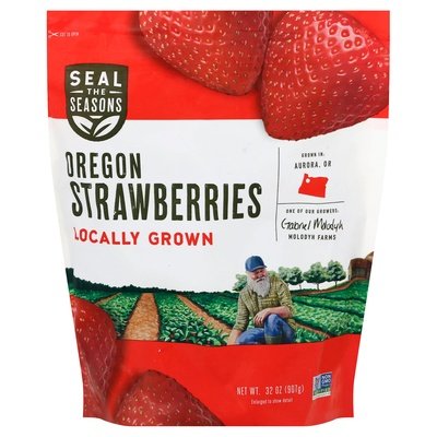 Seal The Seasons Strawberries Oregon 6/32 OZ [UNFI #89915]