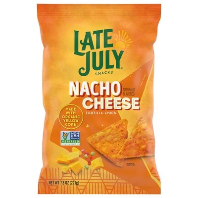 OG3 Late July Snacks Clasico, Nacho Cheese 12/7.8 OZ [UNFI #84858]