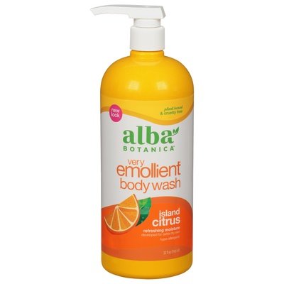 Alba Bot Bath Gel Island Citrus Og 32 OZ [UNFI #56281] T