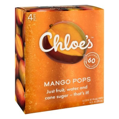 Chloe Mango Fruit Pops 6/4/2.5OZ [UNFI #23287]