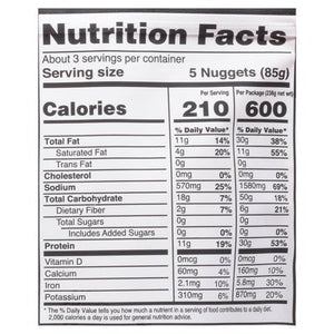 Rebellyous Foods Chicken Nuggets 8/8.4 OZ [UNFI #80440]