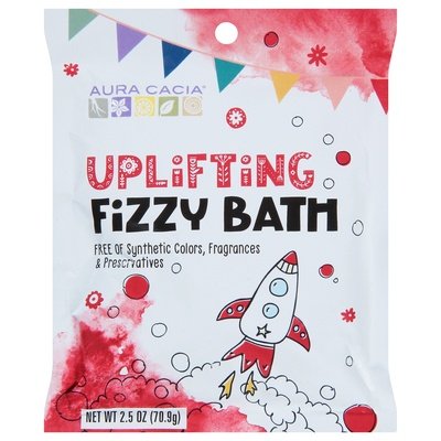 Aura Cacia Kids Uplifting Fizzy Bath 6/2.5 OZ [UNFI #17021] T