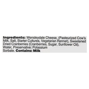 Somerdale Wensleydale W Cranberries 12/5.3 Oz [Peterson #28574]
