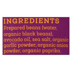 Siete Beans Black Refried 12/16 OZ [UNFI #04830]