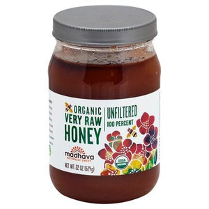 OG2 Madhava Raw Honey 6/22 OZ [UNFI #28924]