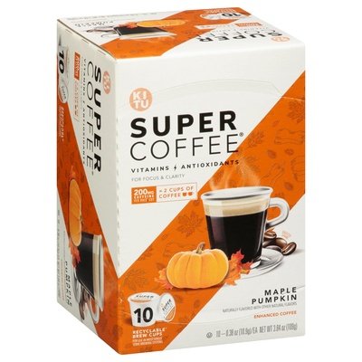 Kitu Maple Pumpkin/10Ct 6/3.84 Oz [UNFI #52666]