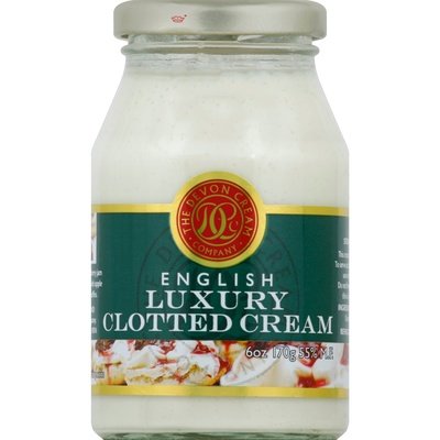 The Devon Creme Company Clotted Cream English Luxury 12/6 Oz [Peterson #30191]