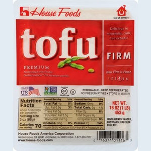 House Tofu Firm 6/16 OZ [UNFI #11899]