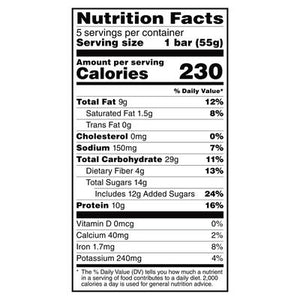 Rxbar A.M. Blueberry Protein Bar 6/5/1.9 Oz [UNFI #26811]