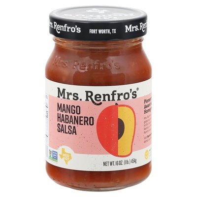 Mrs Ren Salsa Mango Hab 6/16 OZ [UNFI #44651]