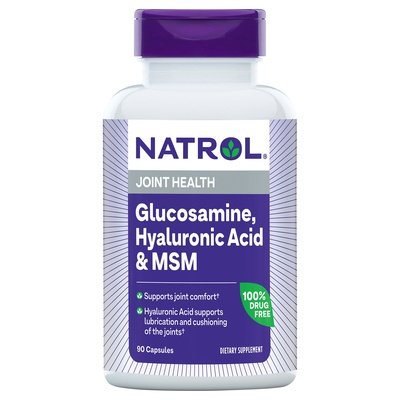 Natrol Veg Hylauronic Acid, MSM, Gluco 90 VCAP [UNFI #40726] T