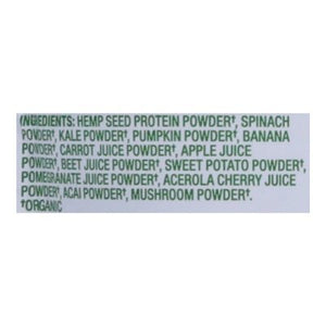 OG2 Manitoba Harvest Hemp Powder Supergreens 7.5 OZ [UNFI #10089] T