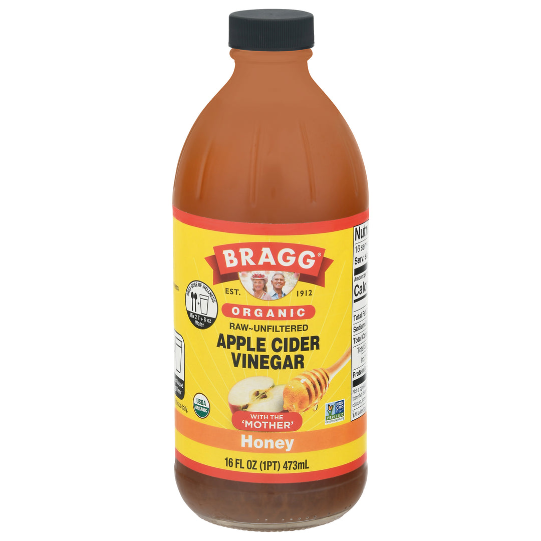 Bragg HoneyBlend/Apple Cider Vingr Og2 6/16 OZ [UNFI #33778]