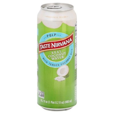 Taste Nirvana Coconut Water With Plp 12/16.2 OZ [UNFI #53279]