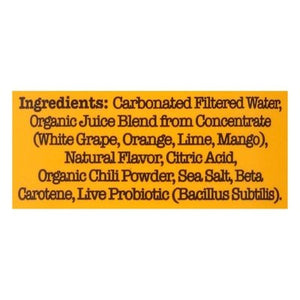 Culture Pop Soda Orange Mango Soda 12/12 Oz [UNFI #09657]