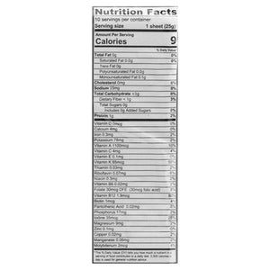 OG2 Emrld Cove Kshr Sush NoriSht 6/10 CT [UNFI #65066]