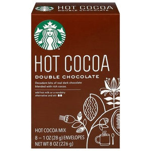 Starbucks Hot Cocoa Double Chocolate 6/8/1 Oz [UNFI #44400]