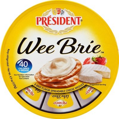 President Wee Brie 12/4.9 Oz [Peterson #09528]
