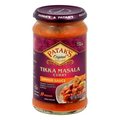 Patak Tikka Masala Sauce 6/15 OZ [UNFI #24366]