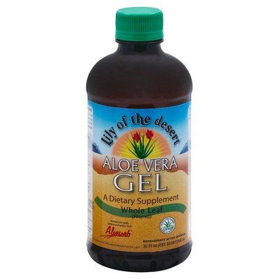 Lily Aloe Vera Gel Whl Leaf 32 OZ [UNFI #81491] T