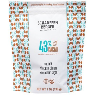 Scharffen Berger Oat Milk Chocolate 8/7 Oz [UNFI #73794]