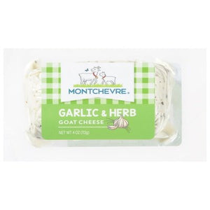 Montchevre Goat Log Garlic Herb 12/4 Oz [Peterson #08756]