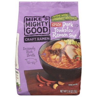 OG3 Mikes Mighty Good Savory Miso Ramen 7/2.1 OZ [UNFI #69790]