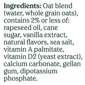 Chobani Vanilla Oat Beverage 6/52 Oz [UNFI #4252]