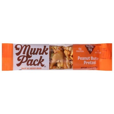 Munk Pack Peanut Butter Pretzel Keto 12/1.23 Z [UNFI #24199]