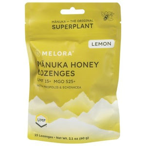 Melora Lozenges, Lemon 2.1 Oz [UNFI #39993]