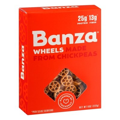 Banza Wheels Chickpea Pasta 6/8 OZ [UNFI #10479]