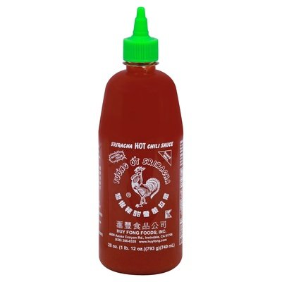 Huy Fong Chili Sauce, Sriracha Hot 12/28 Oz [UNFI #76640]