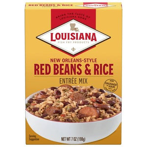 Louisiana Fish Fry Red Bean Rce Mx, New Orleans 6/7 Oz [UNFI #30071]