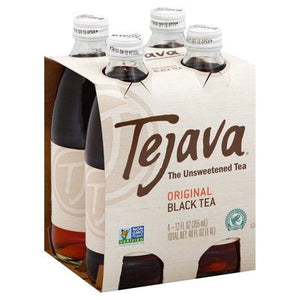 Tejava Black Tea Unsweetened 6/4/12 Oz [UNFI #27478]