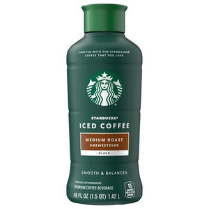 Starbucks Coffee Medium Roast Unsweetened 8/48 Oz [UNFI #10075]