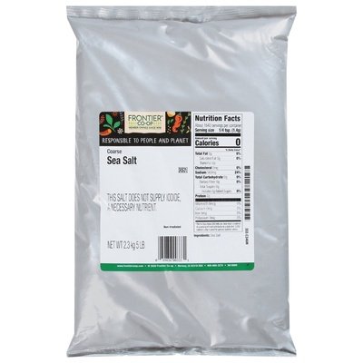 Frontier Sea Salt Coarse 5 LB [UNFI #28498]