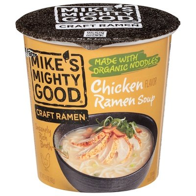 OG3 Mikes Mighty Good Chicken Ramen Cup 6/1.6 OZ [UNFI #54331]