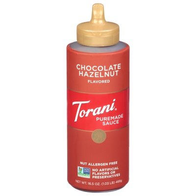 Torani Chocolate Hazelnut 4/16.5 OZ [UNFI #00163]