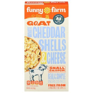 Funny Farm Goat White Cheddar 8/6 Oz [UNFI #51976]