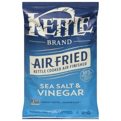 Kettle Brand Sea Salt Vinegar 12/6.5 Oz [UNFI #23575]