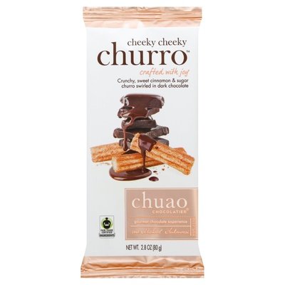 Chuao Chocolatier Cheeky Cheeky Churro Bar 12/2.8 Oz [UNFI #40410]