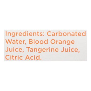 Spindrift Blood Orange Tangerine 3/8/12 Oz [UNFI #29332]