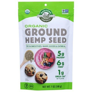 OG2 Manitoba Harvest Hemp Seed Ground 7 OZ [UNFI #10088] T