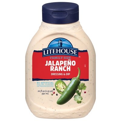 LITEHSE,JALAPENO RANCH(SQ 6/20OZ [Charlies #019-05084]